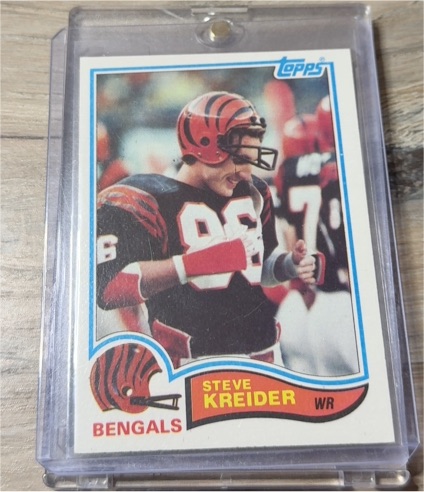 1982 Topps #49 Steve Kreider — front