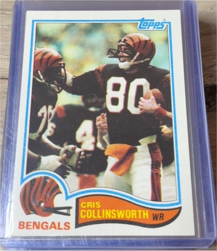 1982 Topps #44 Cris Collinsworth — front