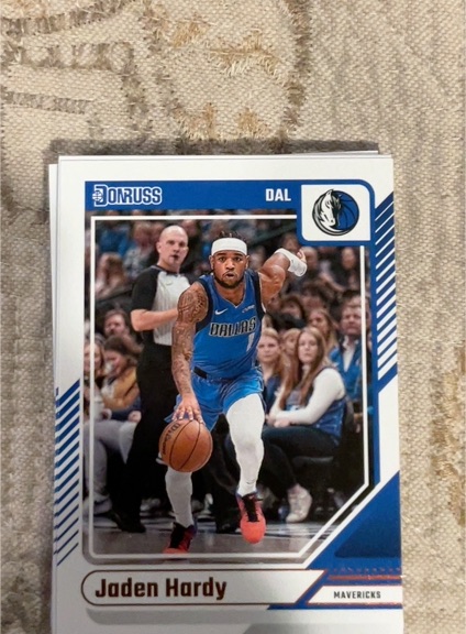 2024-25 Panini Donruss #50 Jaden Hardy — front