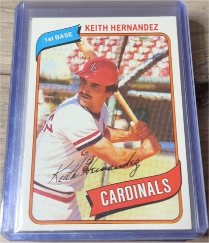 1980 Topps #321 Keith Hernandez — front