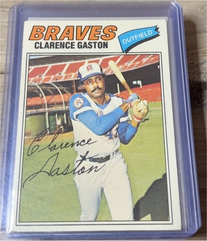1977 Topps #192 Clarence Gaston — front