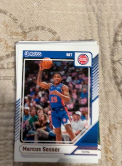 2024-25 Panini Donruss #9 Marcus Sasser — front