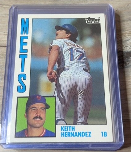 1984 Topps #120 Keith Hernandez — front