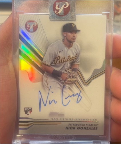 2024 Topps Pristine Autographs #PA-NGO Nick Gonzales — front