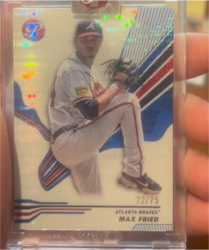 2024 Topps Pristine #72 Max Fried — front