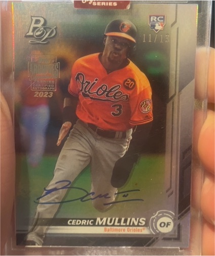 2023 Bowman Platinum #RC Cedric Mullins — front