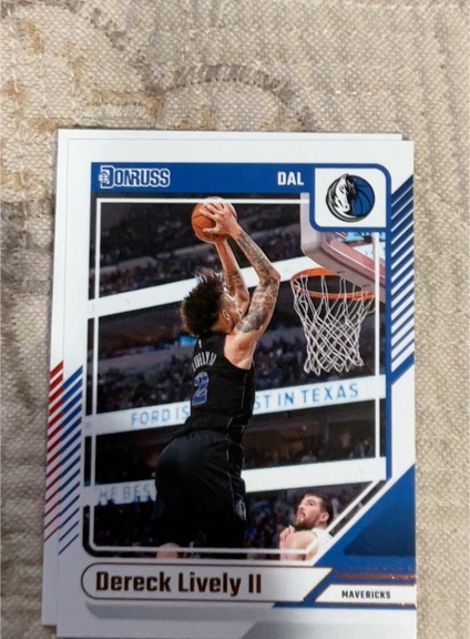 2024-25 Panini Donruss #166 Dereck Lively II — front