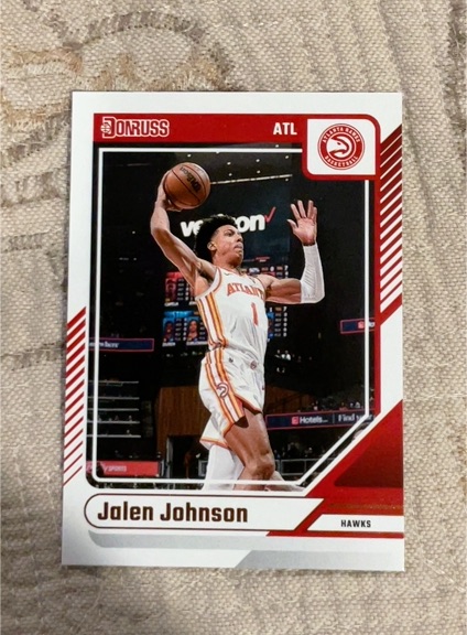 2024-25 Panini Donruss #108 Jalen Johnson — front