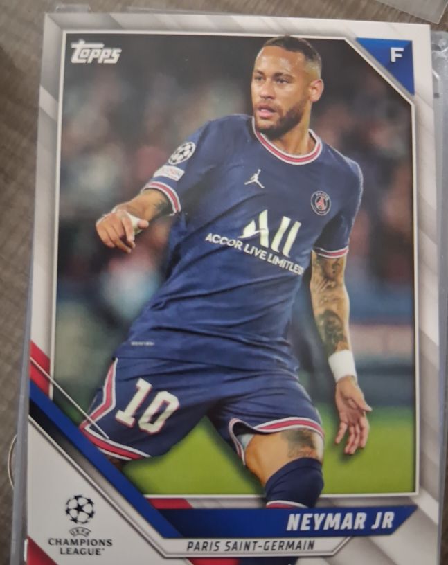 2021-22 Topps UEFA Champions League #150 Neymar Jr Paris Saint-Germain — front