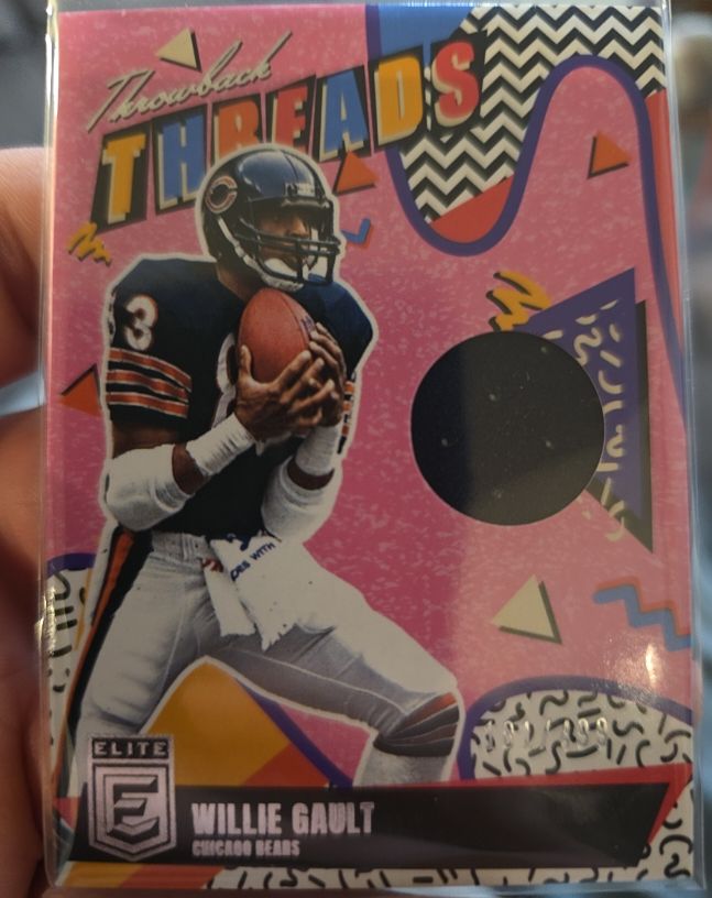 2025 Donruss Elite Throwback Threads #TT-WGT Willie Gault — front