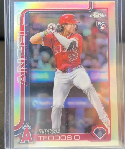 2025 Topps Chrome #RC Bryce Teodosio — front