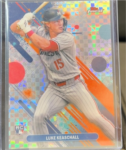 2025 Topps Finest #RC Luke Keaschall — front
