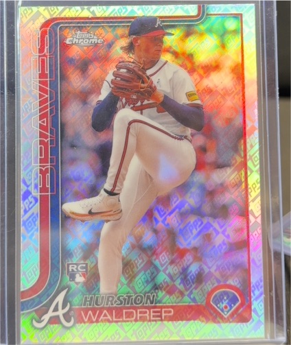 2025 Topps Chrome #90 Hurston Waldrep — front