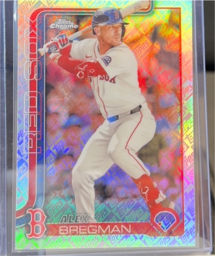 2025 Topps Chrome #247 Alex Bregman — front