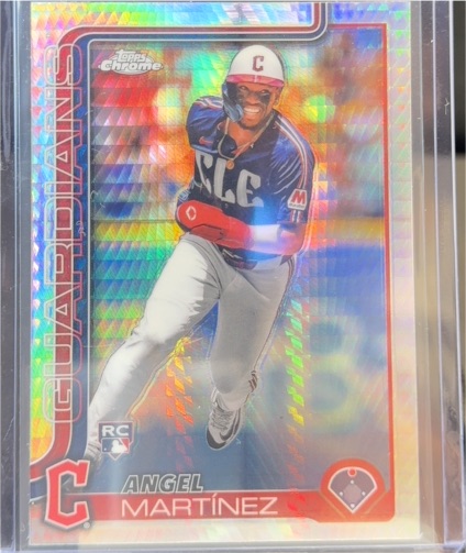 2025 Topps Chrome #27 Angel Martinez — front