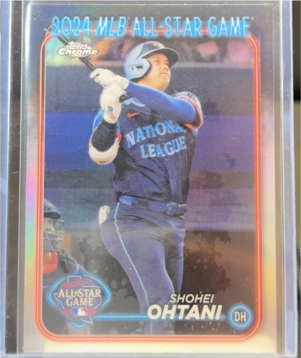 2024 Topps Chrome Update #ASGC-18 Shohei Ohtani 2024 All Star Game Chrome — front