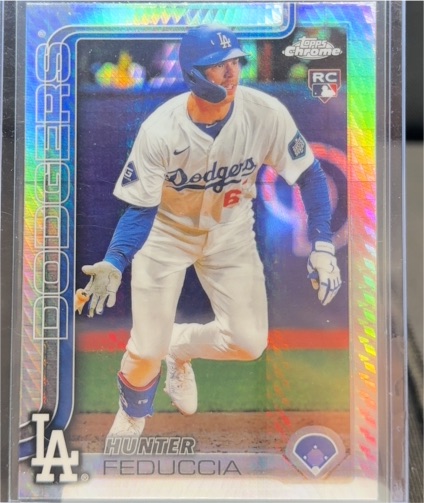 2025 Topps Chrome #288 Hunter Feduccia — front
