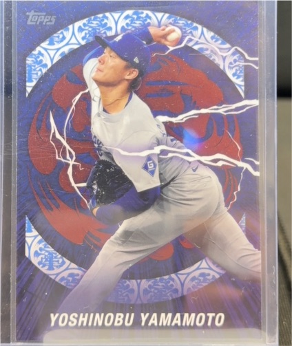 2025 Topps #WTD-9 Yoshinobu Yamamoto World Tour Domination — front