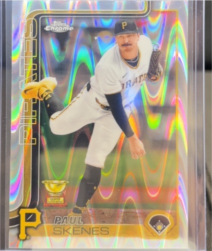 2025 Topps Chrome #300 Paul Skenes — front