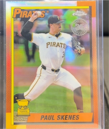 2025 Topps Chrome 35th Anniversary #90CB-13 Paul Skenes — front