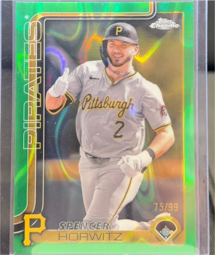 2024 Topps Chrome #243 Spencer Horwitz — front