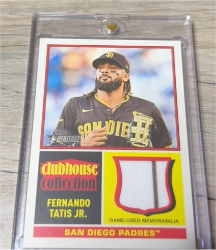 2025 Topps Heritage Clubhouse Collection #CCR-FT Fernando Tatis Jr. — front
