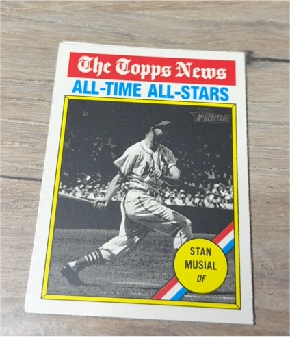 2025 Topps Heritage #350 Stan Musial — front