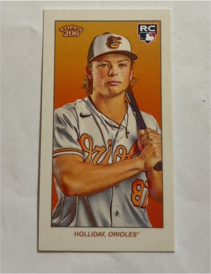 2024 Topps 206 #2 Jackson Holliday — front