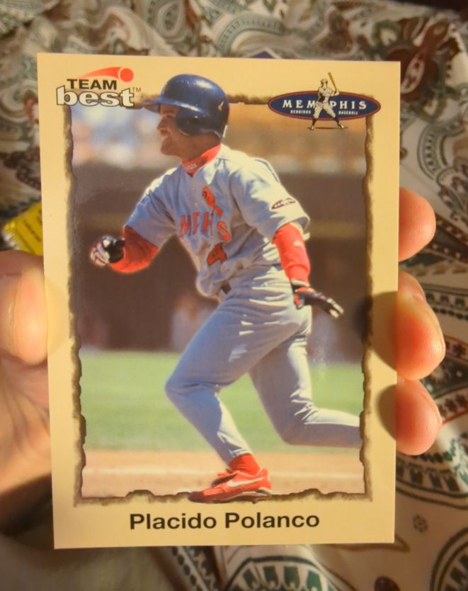 1998 Team Best #87 Placido Polanco — front
