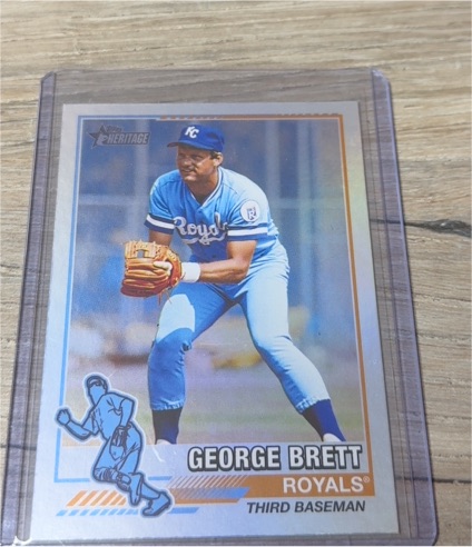 2025 Topps Heritage #76R-1 George Brett — front