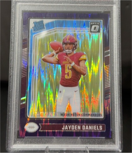 2024 Panini Donruss Optic #248 Jayden Daniels — front