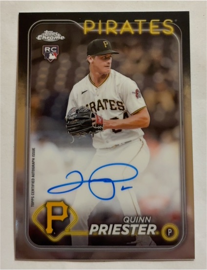 2024 Topps Chrome #RA-QP Quinn Priester — front