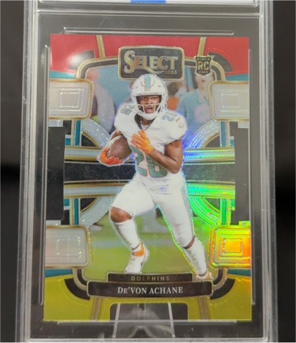 2023 Panini Select #63 De'Von Achane — front