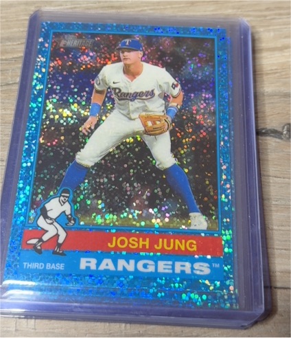 2025 Topps Heritage #355 Josh Jung — front