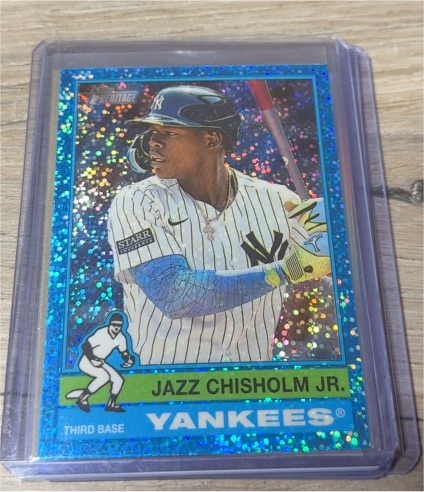 2025 Topps Heritage #33 Jazz Chisholm Jr. — front