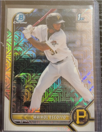 2022 Bowman Chrome #BCP-52 Maikol Escotto — front