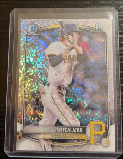 2025 Bowman Chrome #BCP-41 Mitch Jebb — front