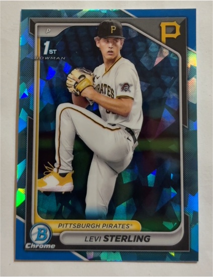 2024 Bowman Chrome Draft #BDC-83 Levi Sterling — front