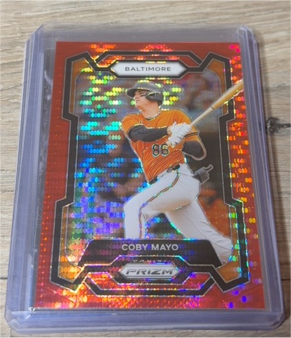 2024 Panini Prizm #182 Coby Mayo — front