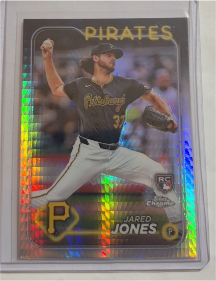 2024 Topps Chrome #96 Jared Jones — front