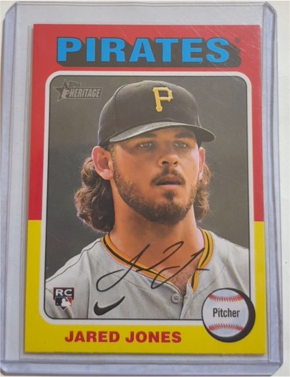 2024 Topps Heritage High Number #675 Jared Jones — front