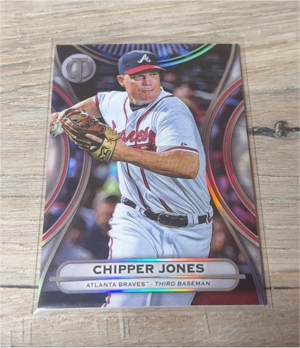 2025 Topps Tribute #14 Chipper Jones — front