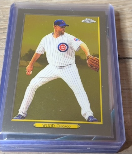 2020 Topps Update Chrome Turkey Red #TRC-40 Kerry Wood — front