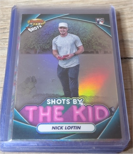 2024 Bowman's Best #TK-10 Nick Loftin Shots By The Kid — front