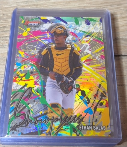 2024 Bowman's Best #BS-11 Ethan Salas Showpieces — front