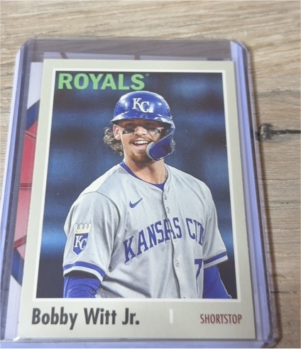 2024 Topps Archives #150 Bobby Witt Jr. Kansas City Royals — front