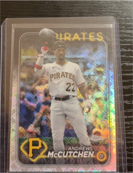 2024 Topps Chrome #124 Andrew McCutchen — front