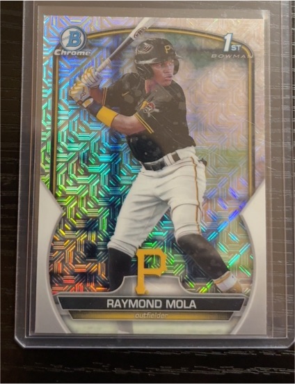 2023 Bowman Chrome #BCP-198 Raymond Mola — front
