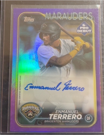 2024 Topps Pro Debut #PD-12 Enmanuel Terrero — front