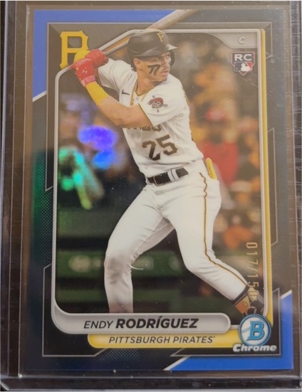 2024 Bowman Chrome #97 Endy Rodriguez — front